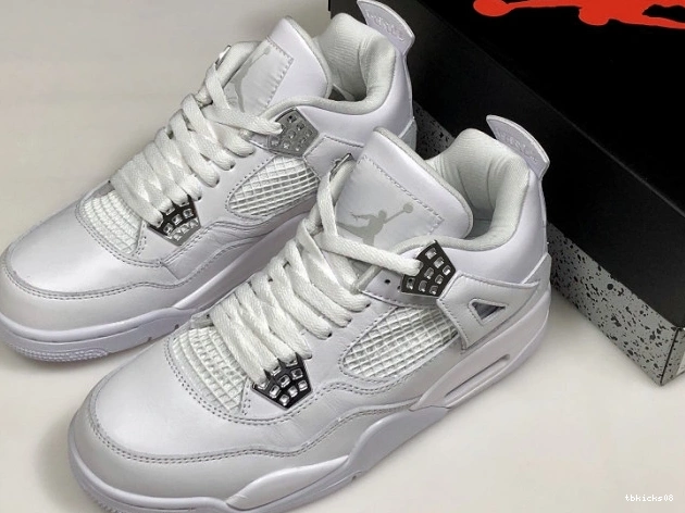 Cheap TBkick Retro 4 Pure Air 308497-100 Jordan Money 0818
